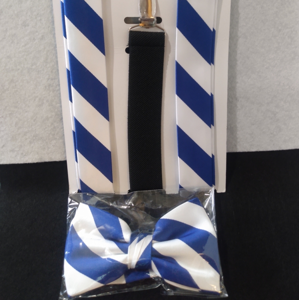 Tie Mart Suspenders and Bow Tie set